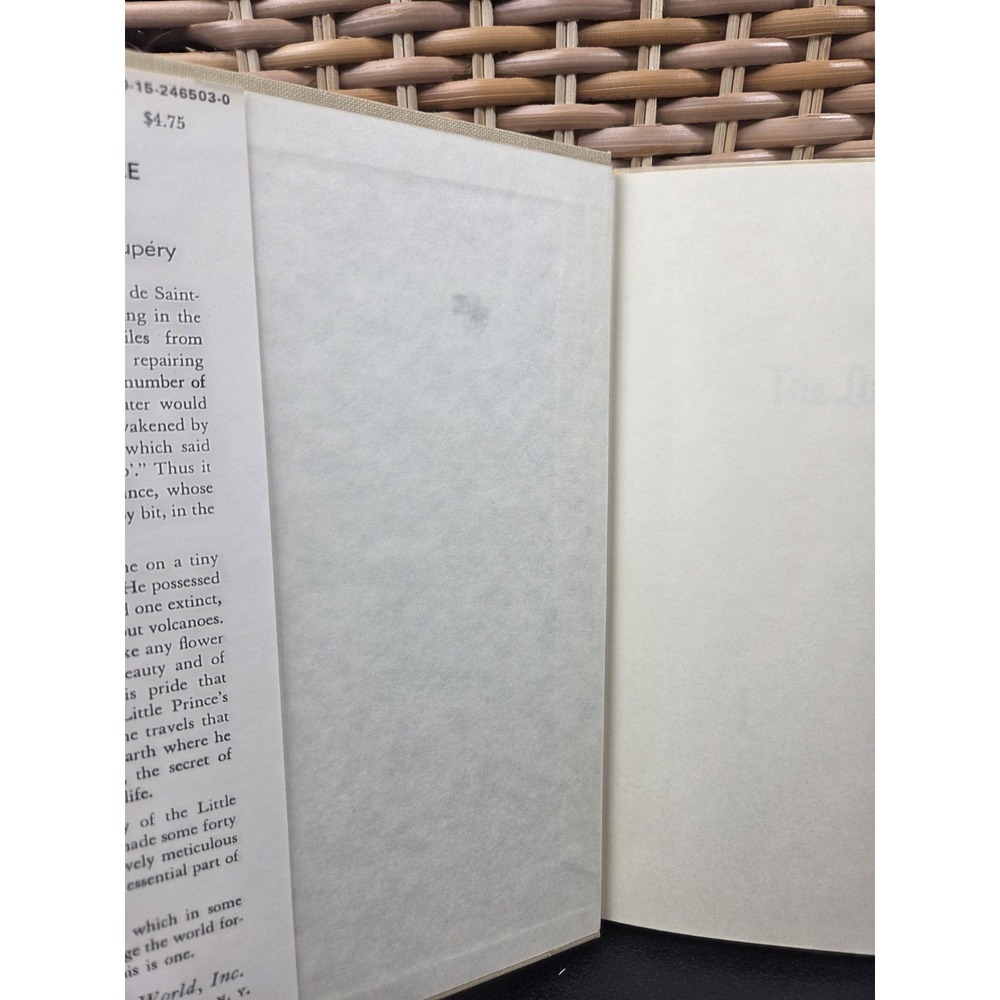 The Little Prince by Antoine De Saint-Exupery 1943 Reynal Early Hardcover GOOD - Picture 4 of 15